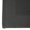Picture of APS PVC Placemat Fine Band Frame Black (6 Pack)