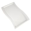 Picture of APS Wave Melamine Platter White GN 1/1