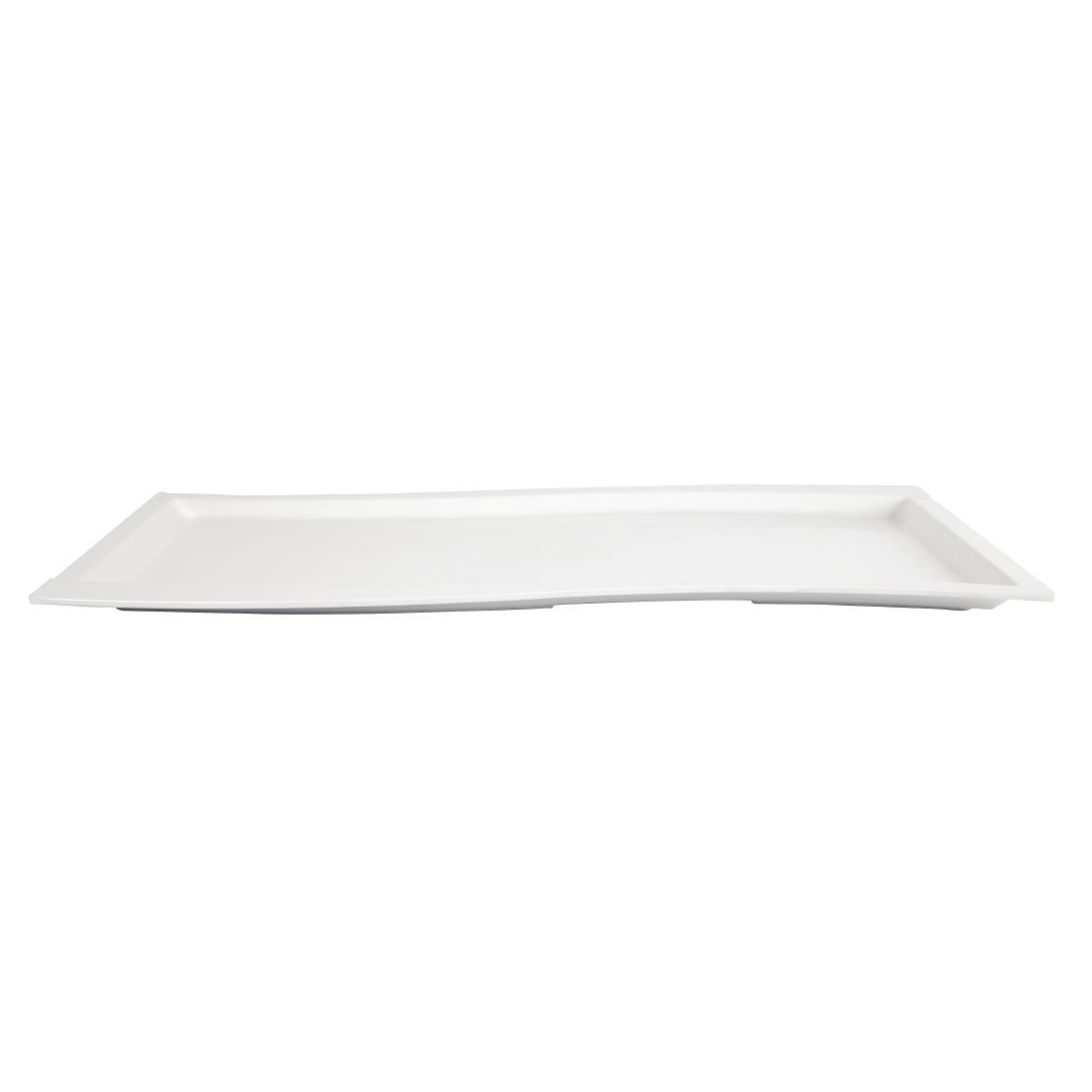 Picture of APS Wave Melamine Platter White GN 1/1