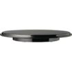 Picture of APS Pure Round Cake Platter Melamine Black