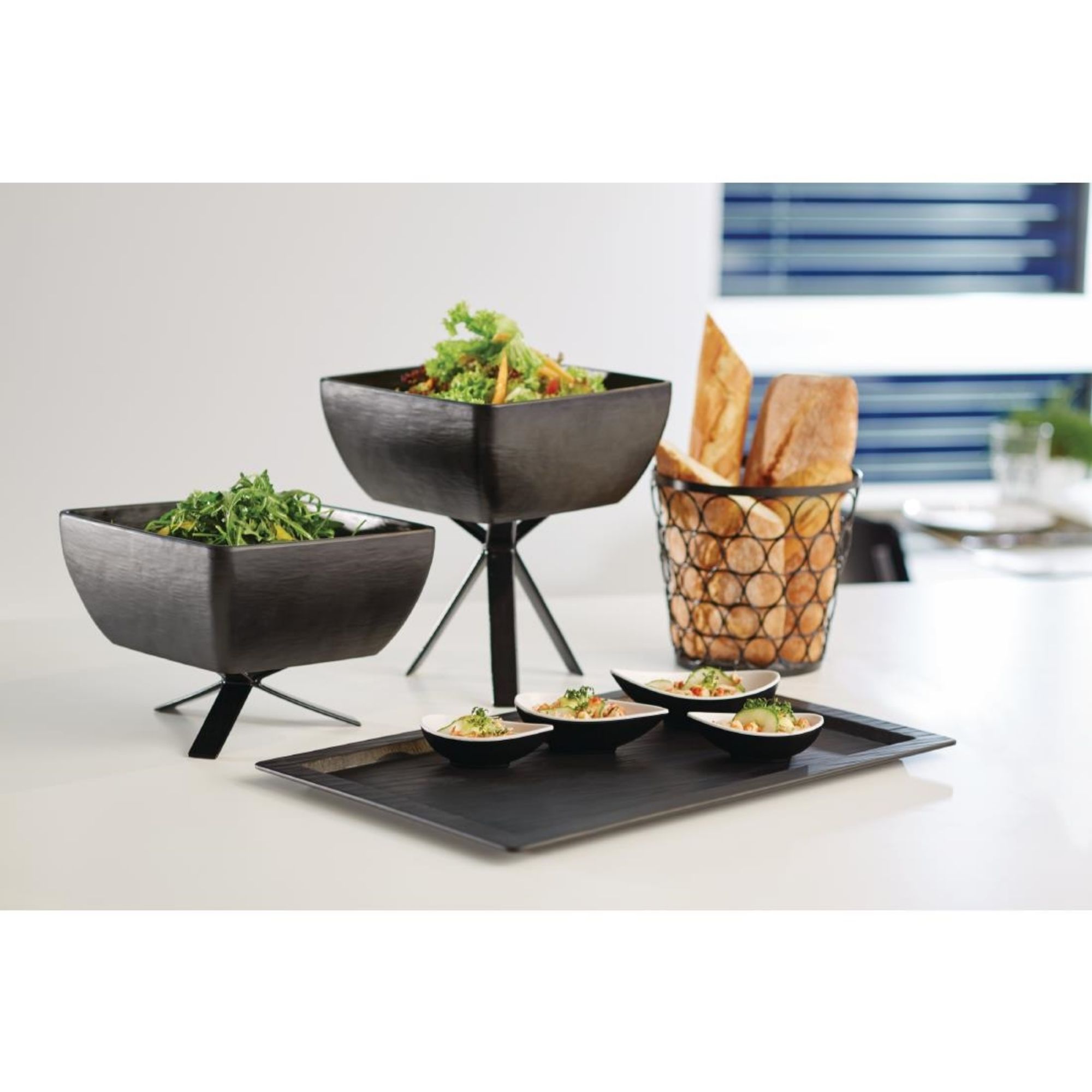 Picture of APS Slate Effect Melamine Bowl