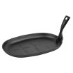 Picture of Olympia Cast Iron Oval Sizzle Platter 280mm
