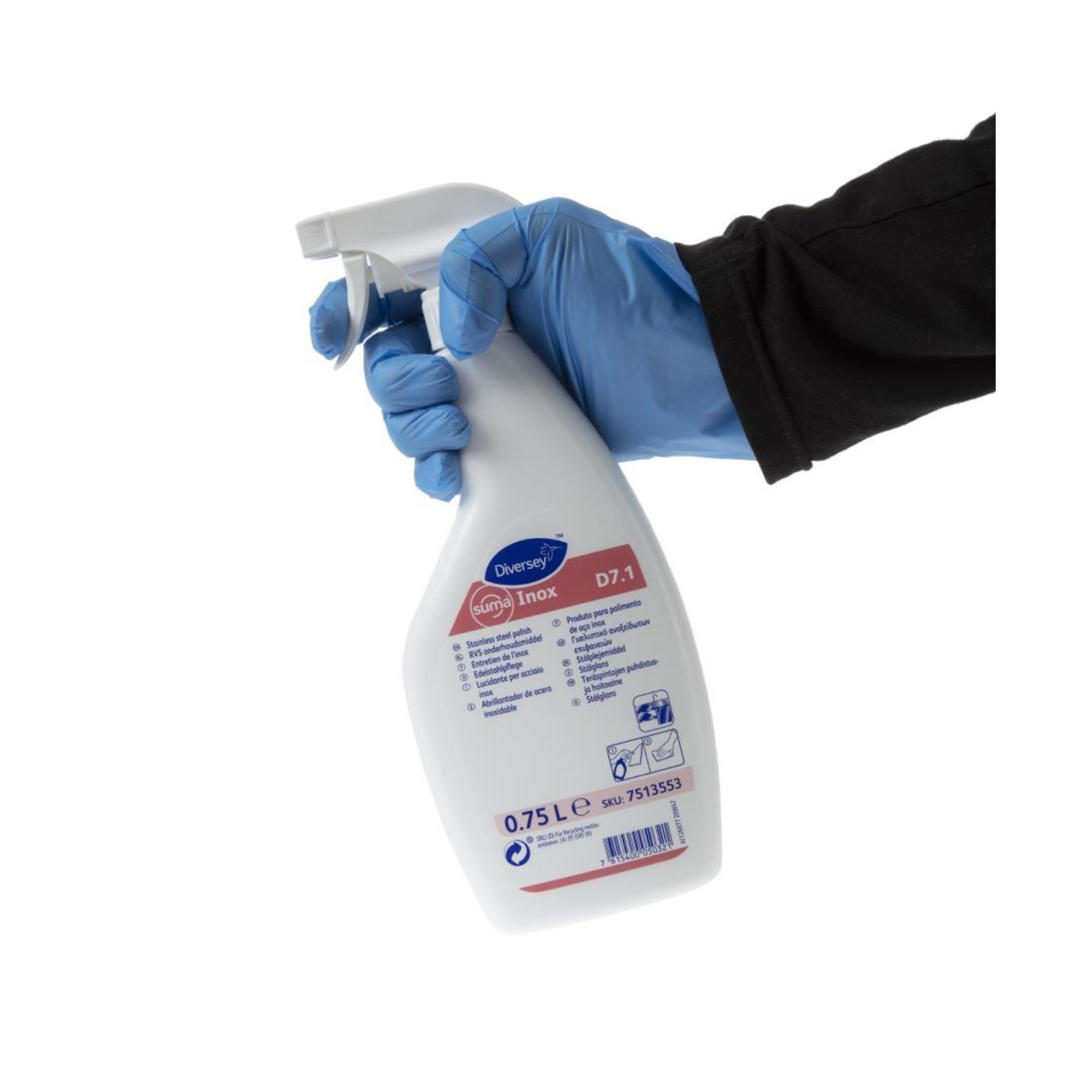 Picture of Suma Inox D7.1 Stainless Steel Polish Ready To Use 750ml