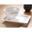 Picture of APS Pure Melamine White Round Bowl 130mm