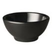 Picture of APS Pure Melamine Black Round Mini Bowl 55mm