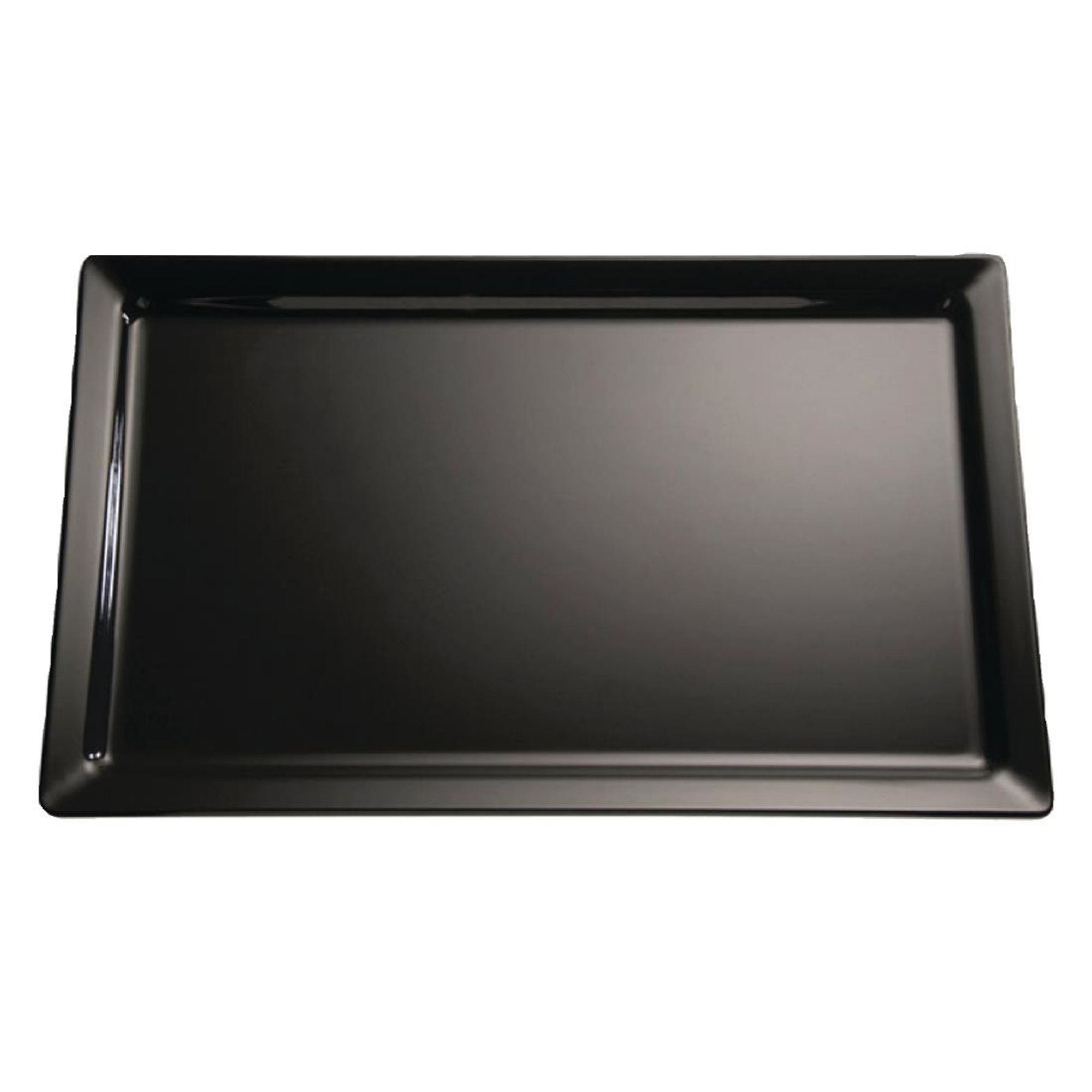 Picture of APS Pure Melamine Tray Black GN 1/3