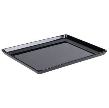 Picture of APS Float Melamine Tray Black GN 1/1
