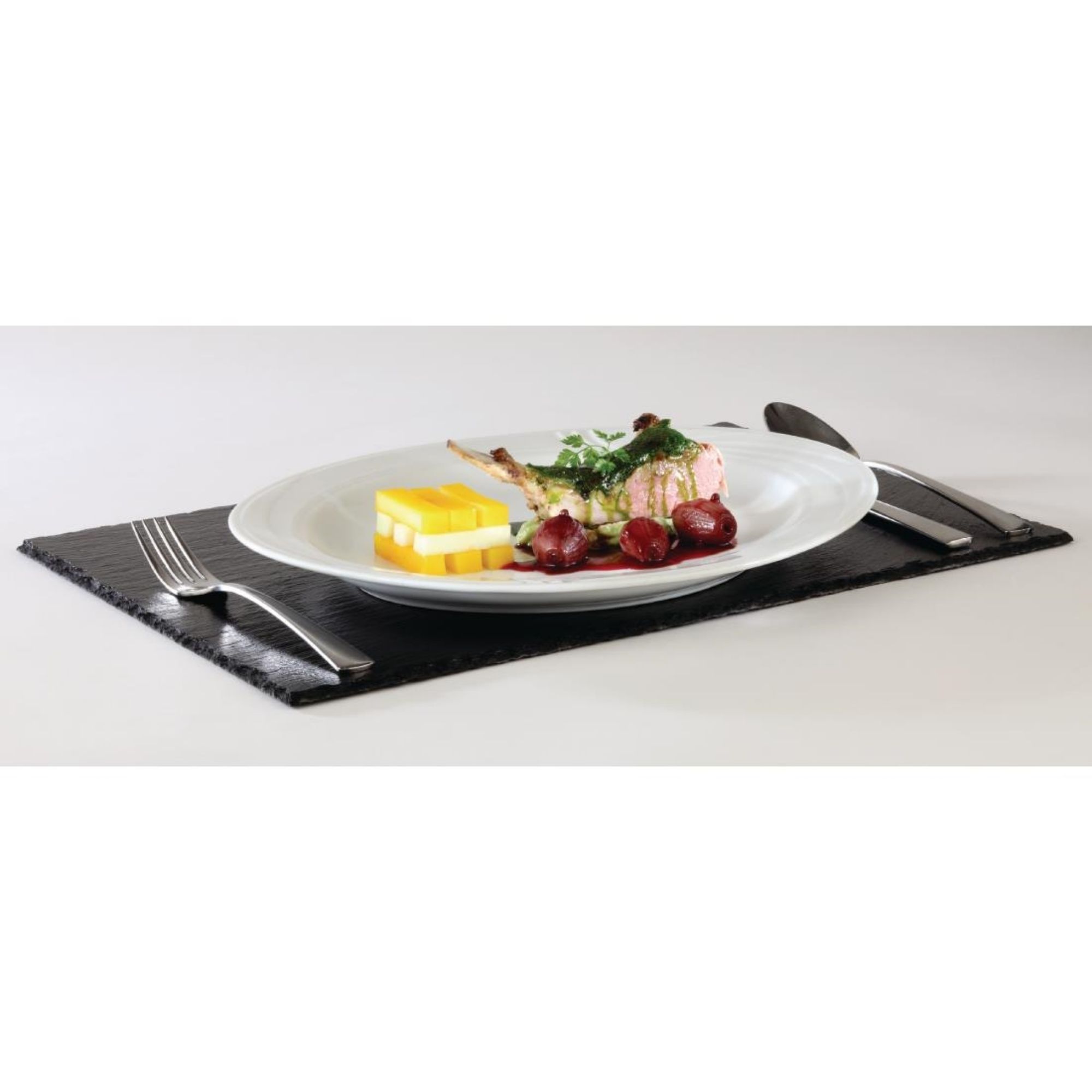 Picture of APS Melamine Platter Slate GN 1/2