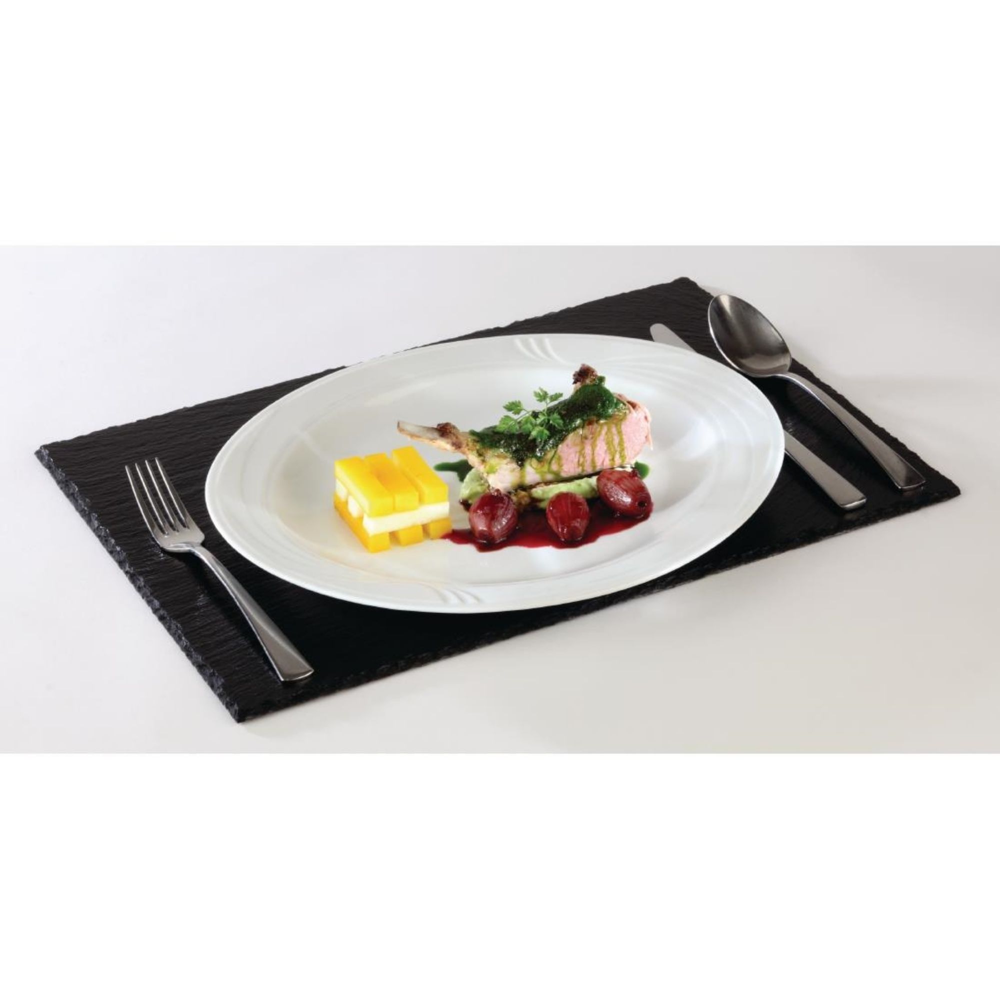 Picture of APS Melamine Platter Slate GN 1/2