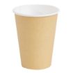 Picture of Fiesta Recyclable Coffee Cups Single Wall Kraft 340ml/12oz (1000 Pack)