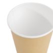 Picture of Fiesta Recyclable Coffee Cups Single Wall Kraft 340ml/12oz (1000 Pack)