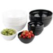 Picture of APS Frames Black 2.5Ltr Melamine Bowl
