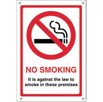 Picture of No Smoking Premises Sign