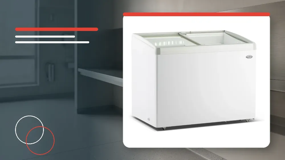 How to Defrost and Clean the Combisteel 7086.0030 Glass-Lid Chest Freezer