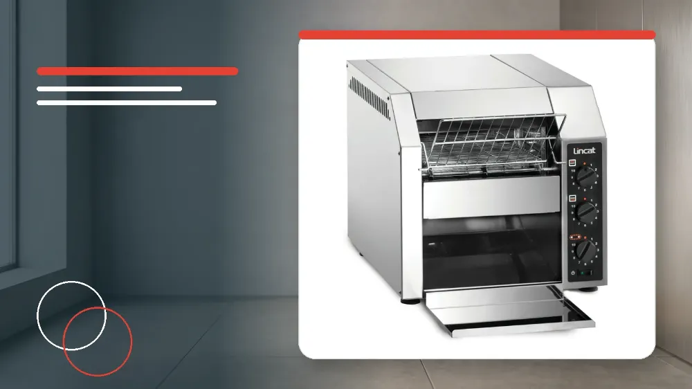 Lincat CT1 Conveyor Toaster Specifications and Control Features Overview