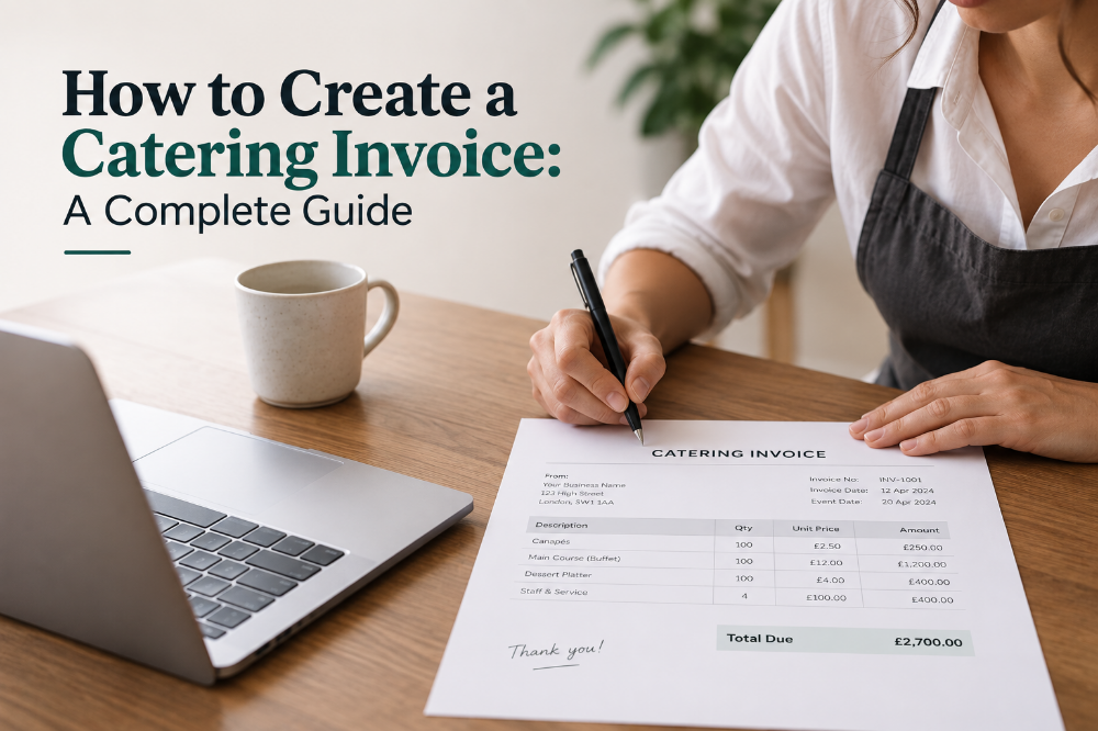 How to Create a Catering Invoice: A Complete Guide