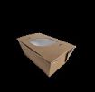 Picture of Huhtamaki TasteLITE 500ml Hot Counter Window Boxes (400 Pack)
