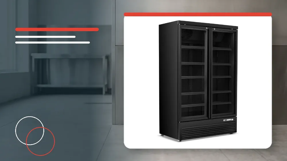 Blizzard BMC2 Double Glass Door Chiller Specifications and Overview