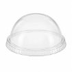 Picture of 95mm Clear Greenspirit rPET Dome Lid No Slot (JC2) (16x50)