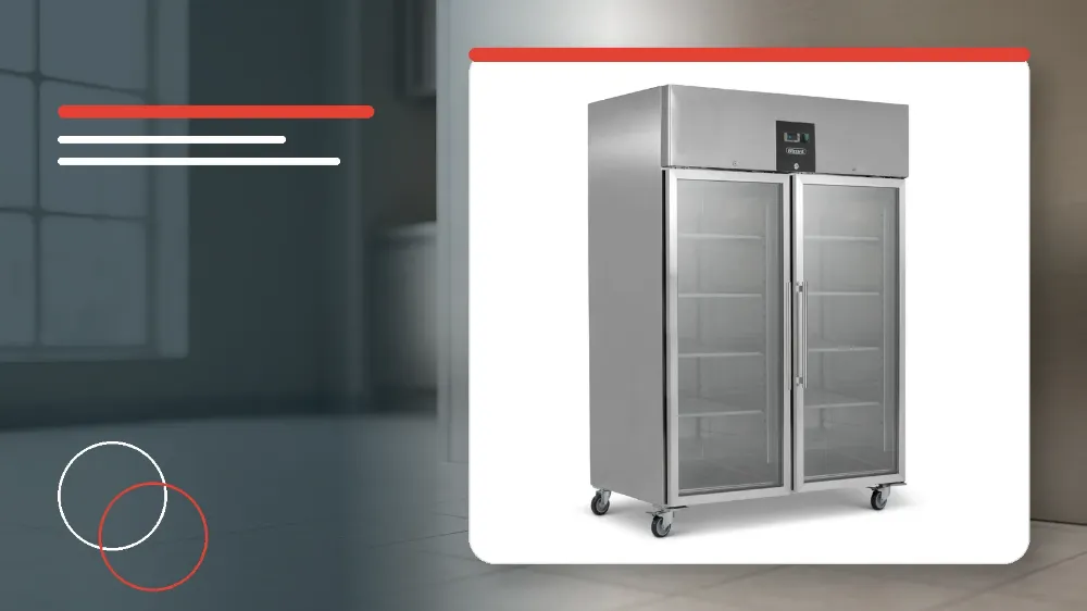 Blizzard BR2SSCR Double Glass Door Refrigerator Specifications and Features Guide