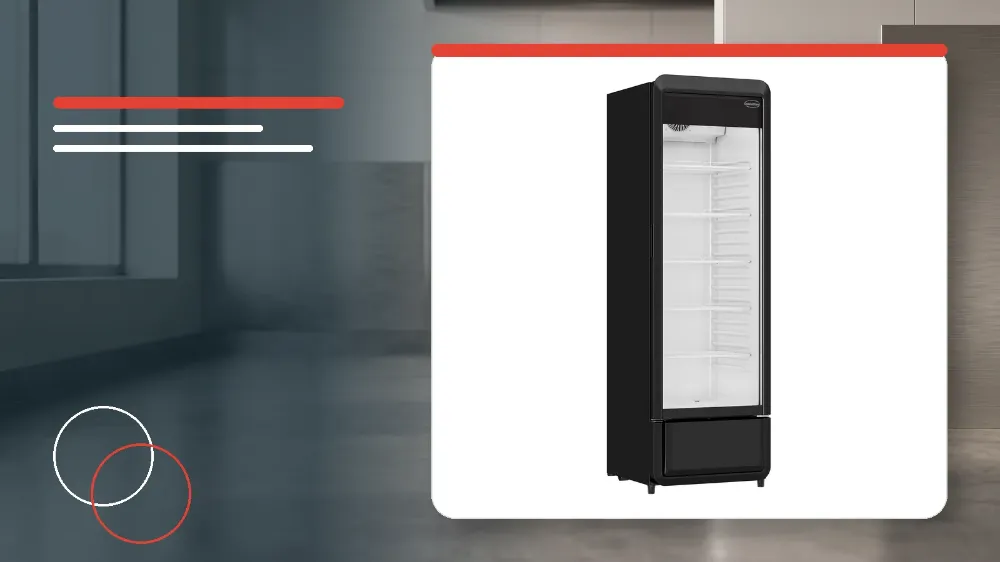Combisteel 7455.3125 Glass-Door Refrigerator Cleaning and Maintenance Guide