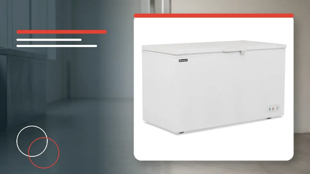 Blizzard CF650WH Commercial Chest Freezer Specifications and Features Explainer