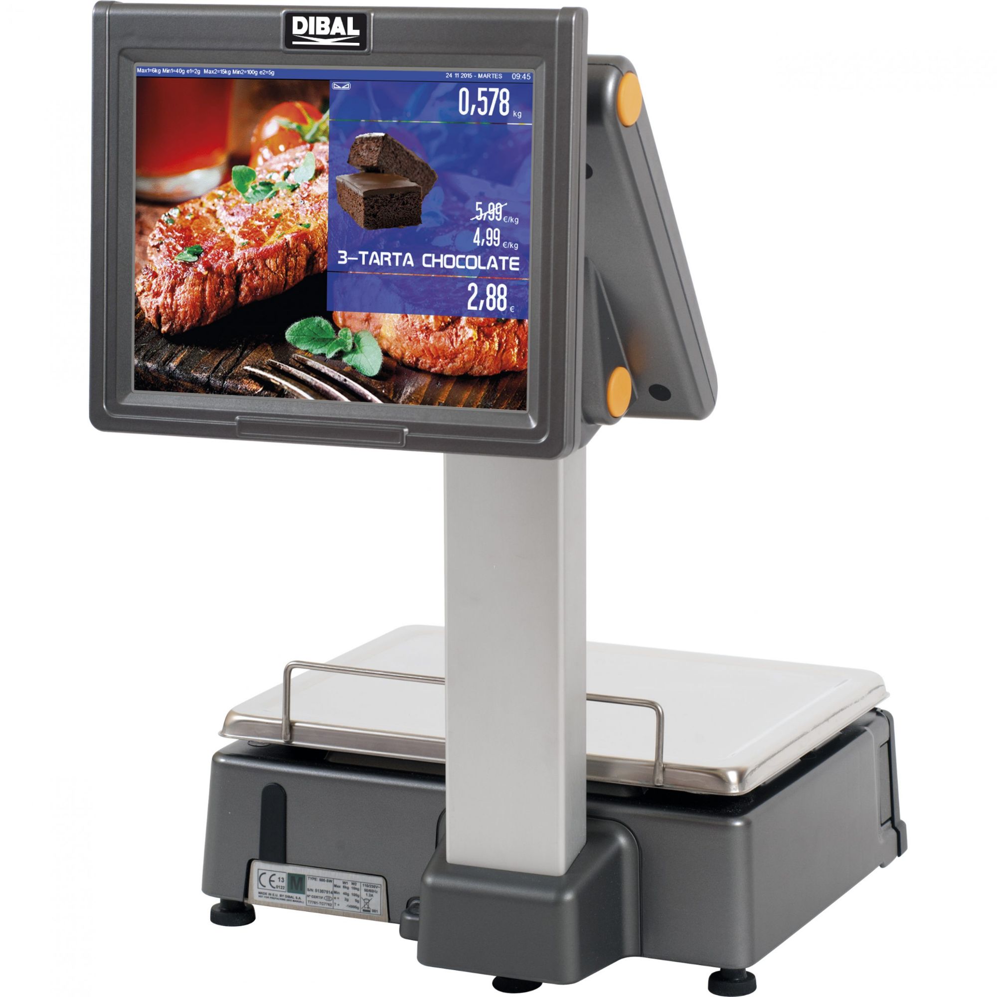Picture of Dibal D955 Double Body (12″ Rear Display)