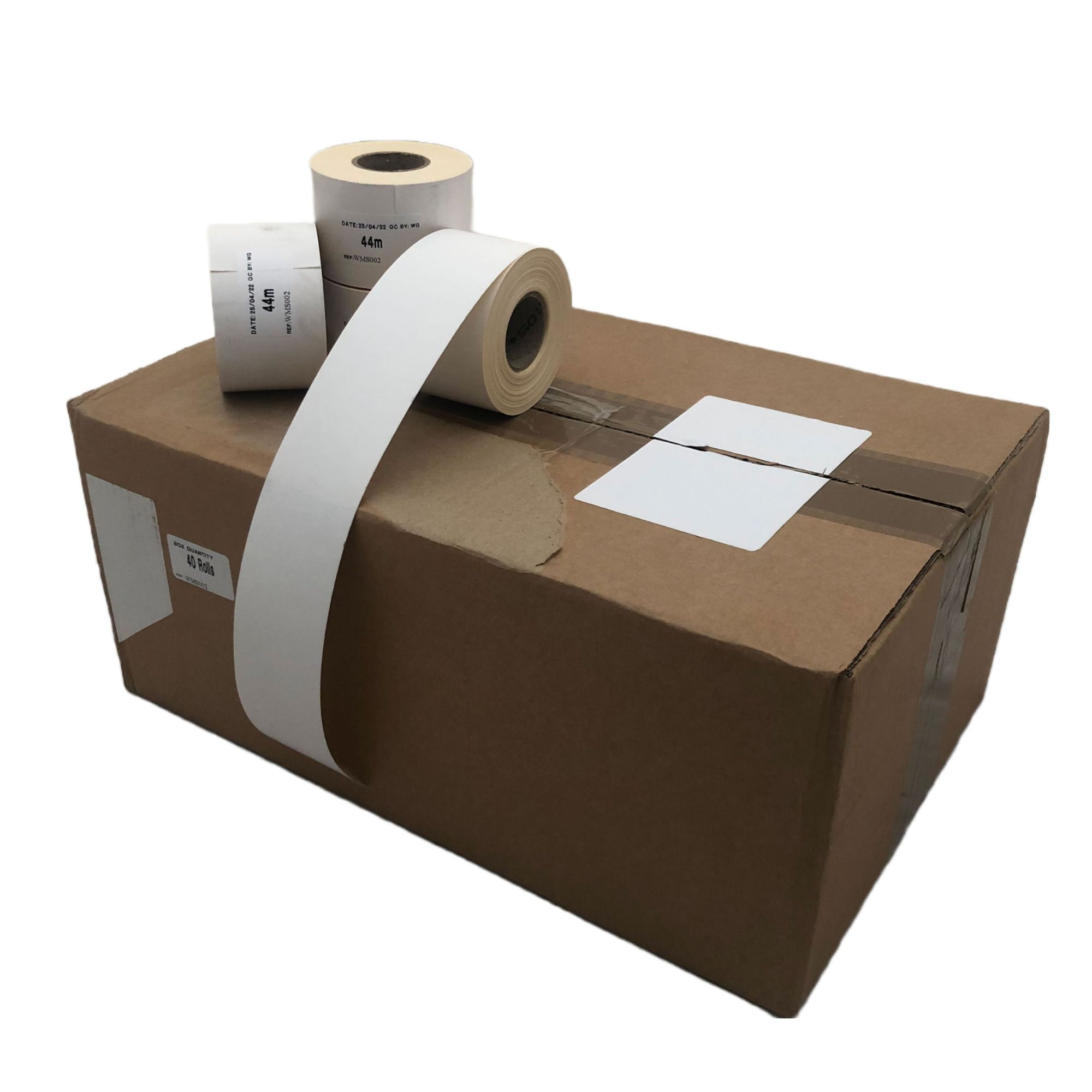 Picture of WMS002 (Size: Continuous Label) box of 40 rolls